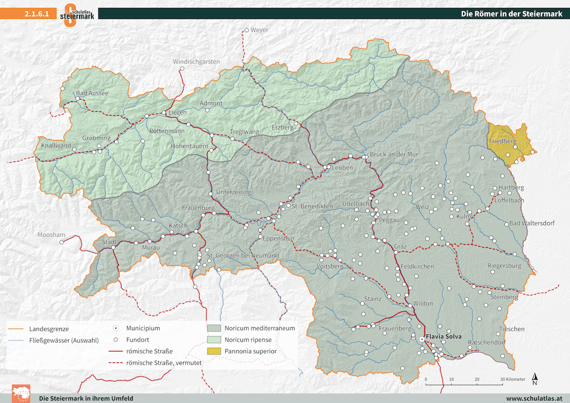 Römerzeitliche Spuren in der Steiermark