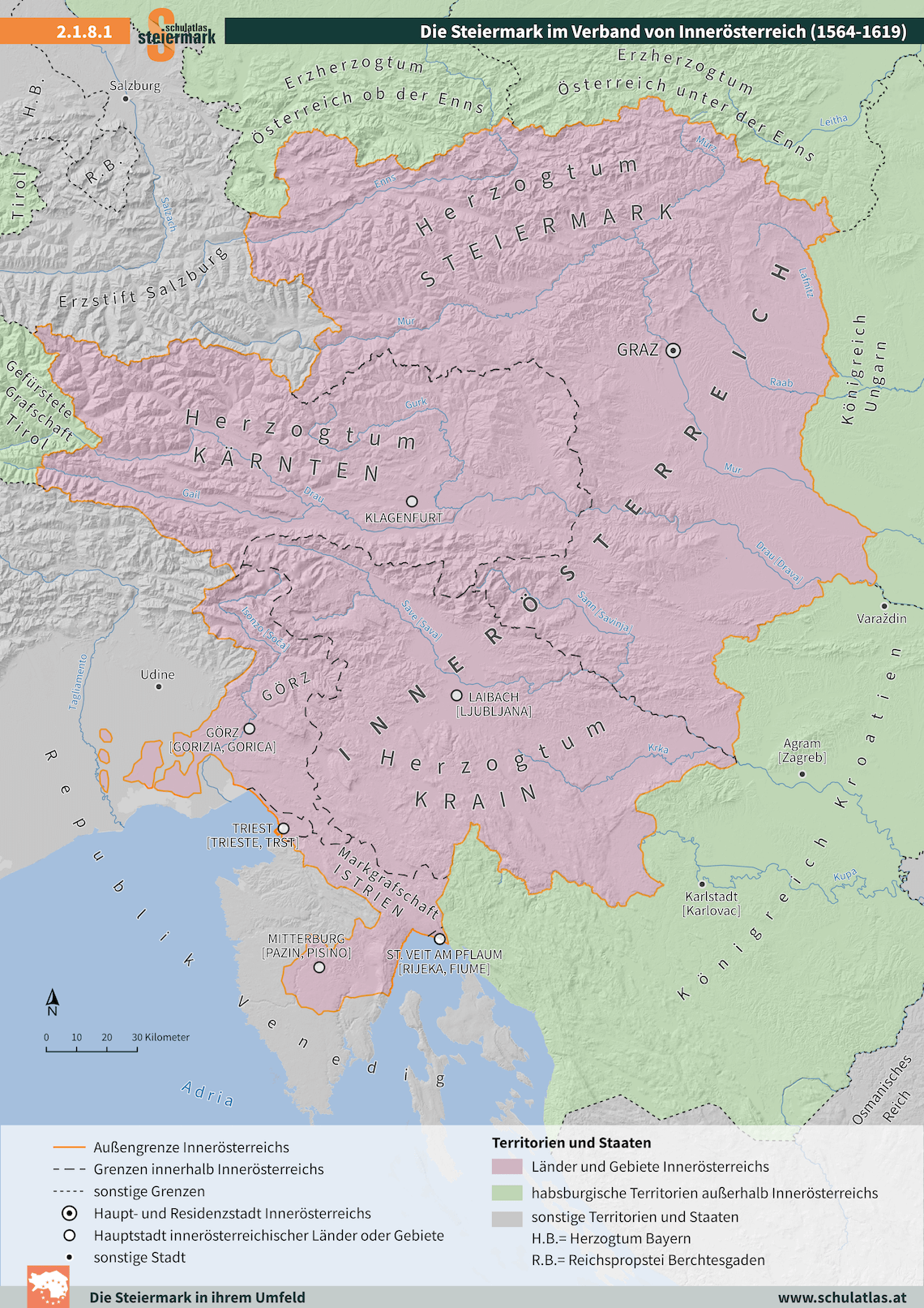 Die Steiermark im Verband von Innerösterreich 1564-1619