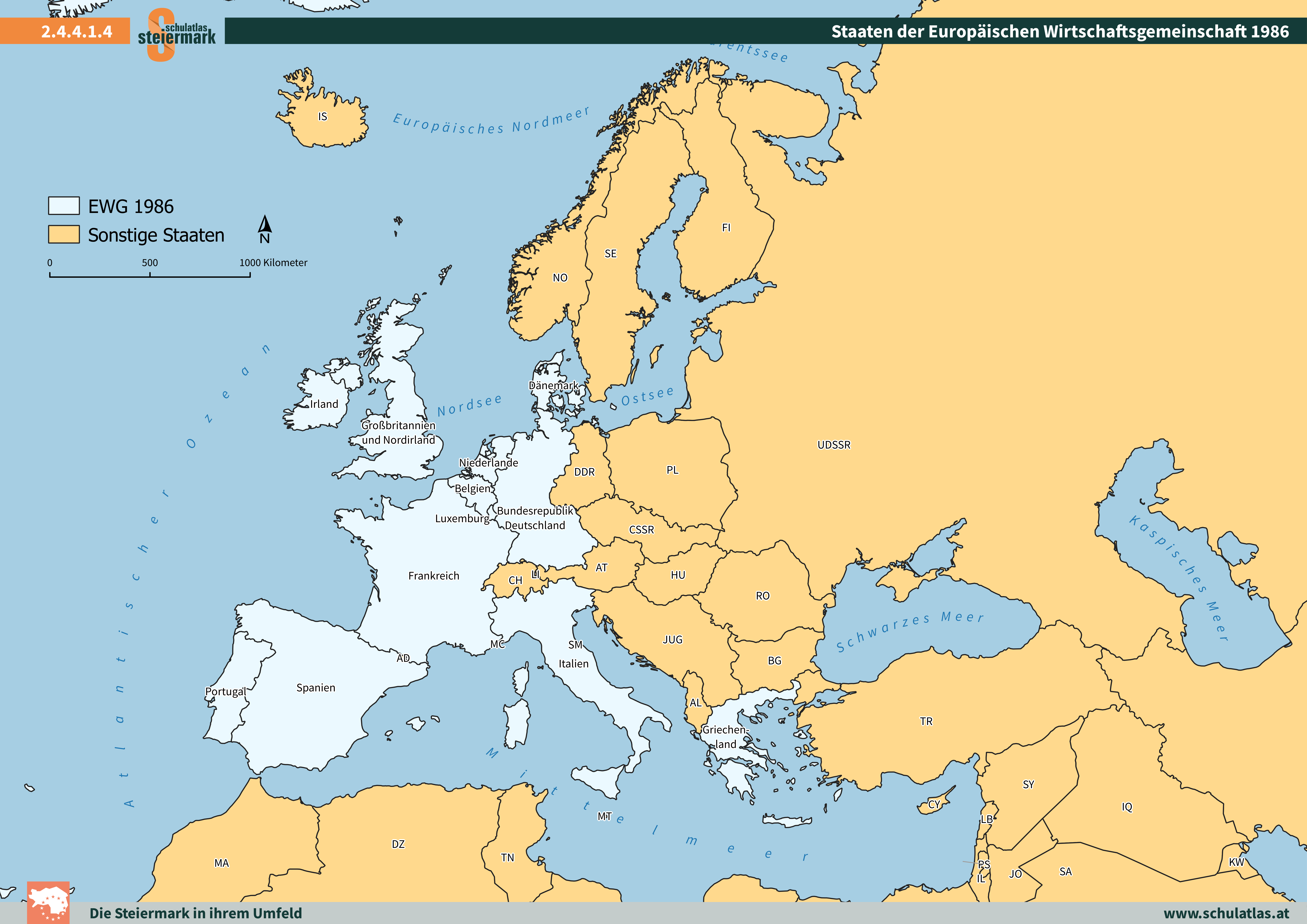 Europäische Wirtschaftsgemeinschaft 1986