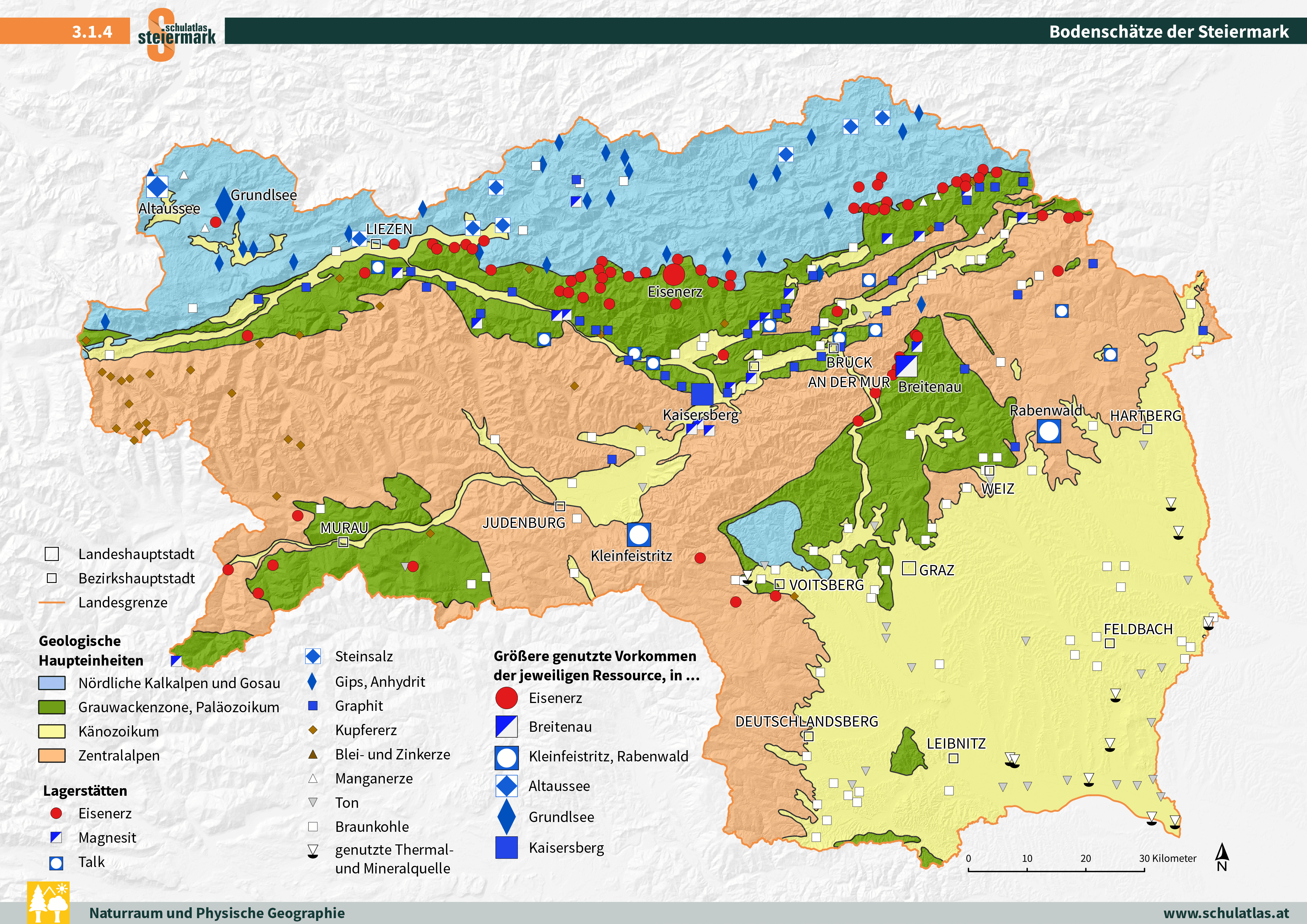 Bodenschätze der Steiermark