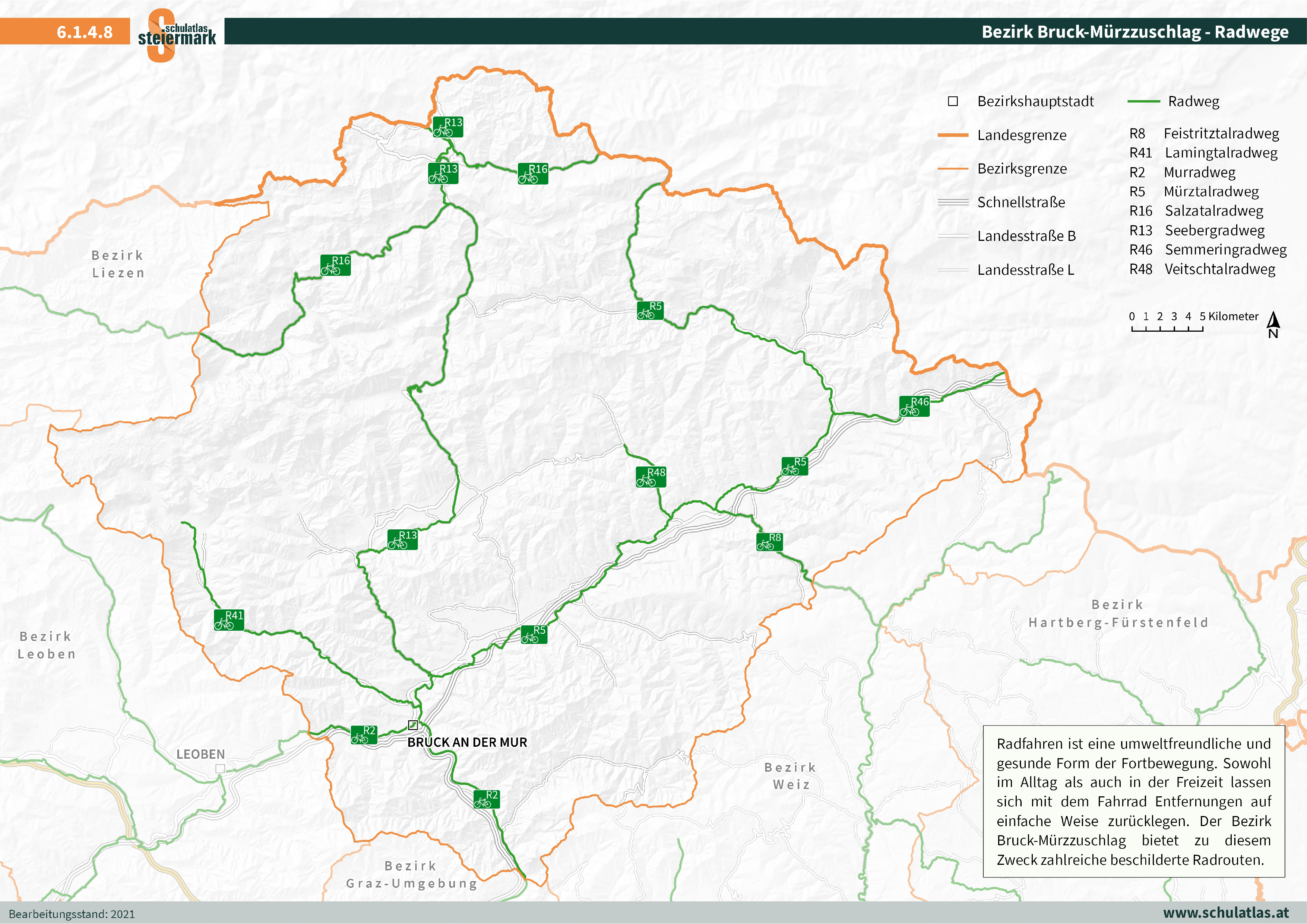 6.1.4.8 Bruck-Mürzzuschlag - Radwege