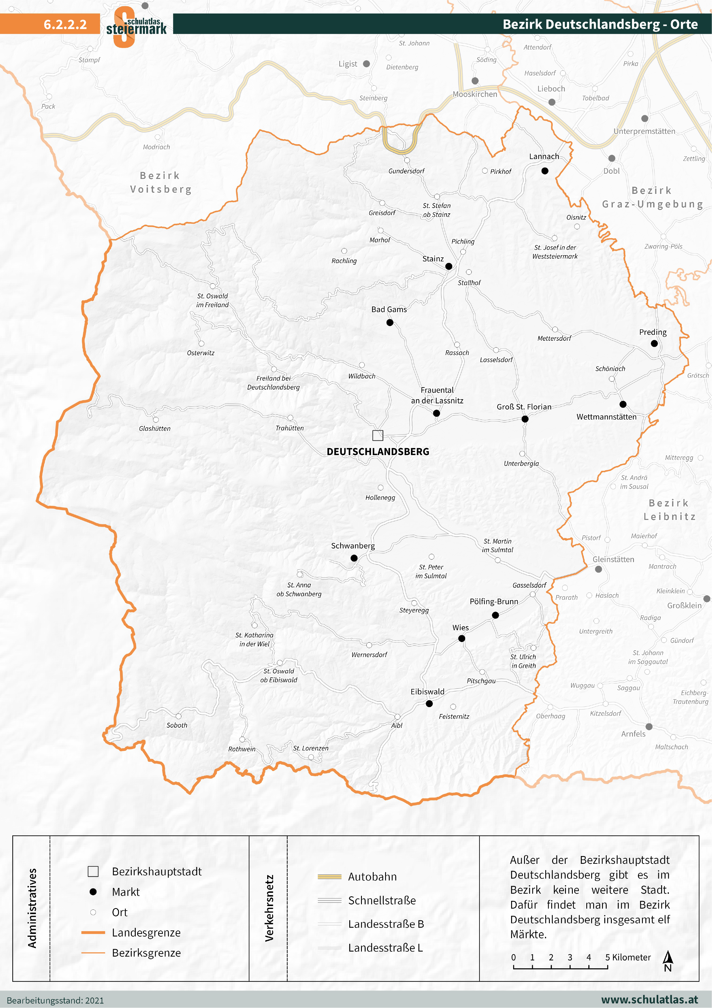 6.2.2.2 Deutschlandsberg - Orte