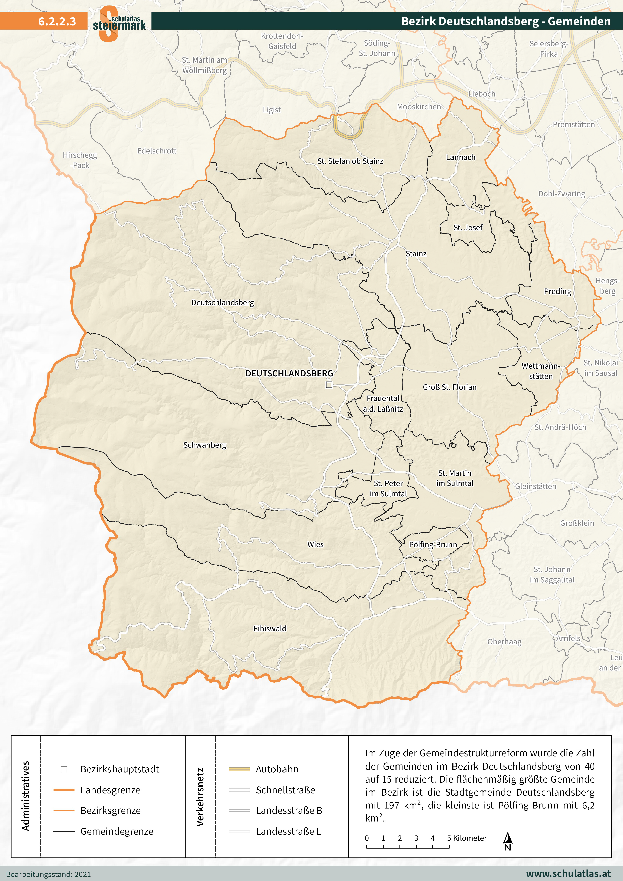6.2.2.3 Deutschlandsberg - Gemeinden