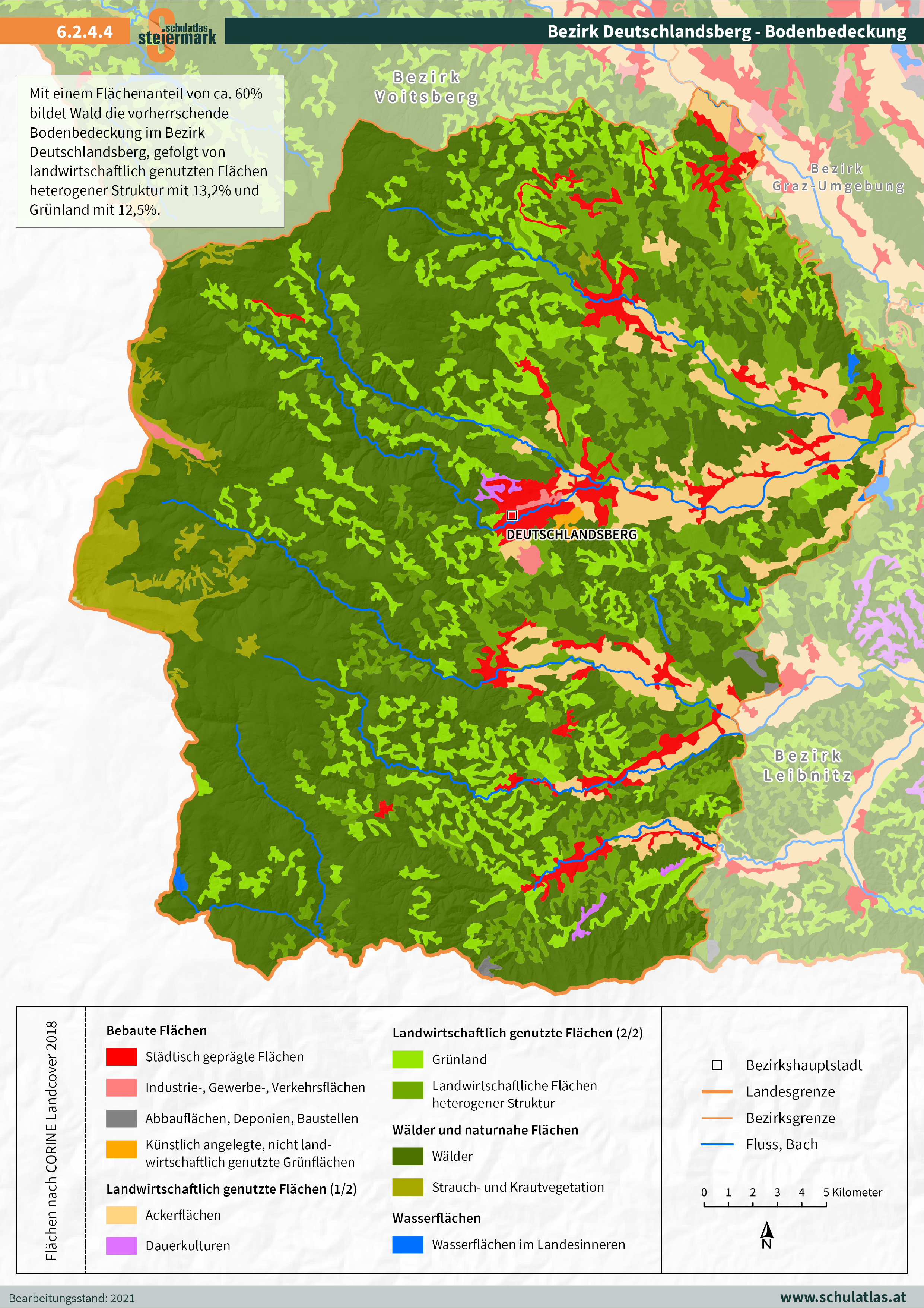 6.2.4.4 Deutschlandsberg - Bodenbedeckung