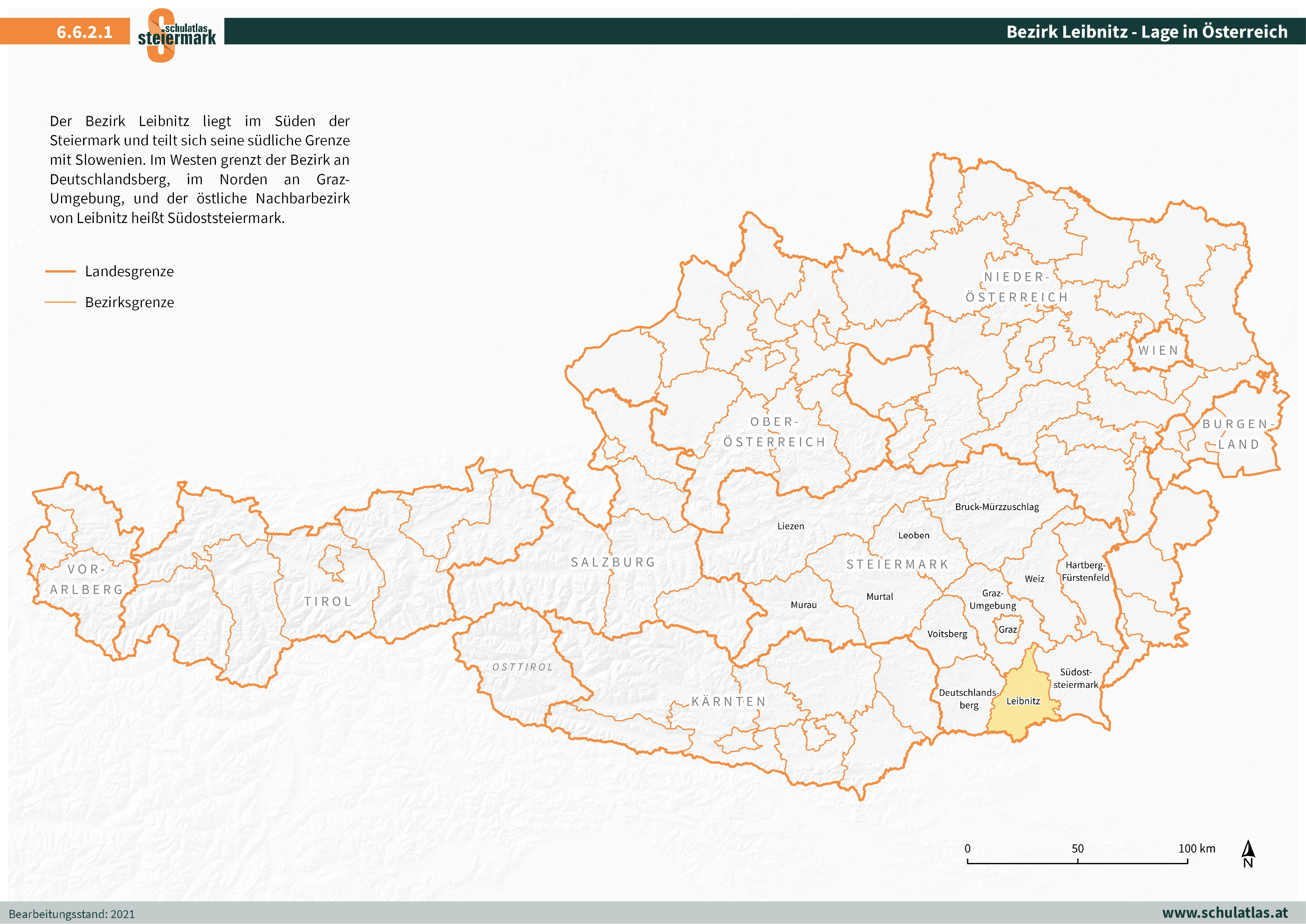 6.6.2.1 Leibnitz - Lage in Österreich