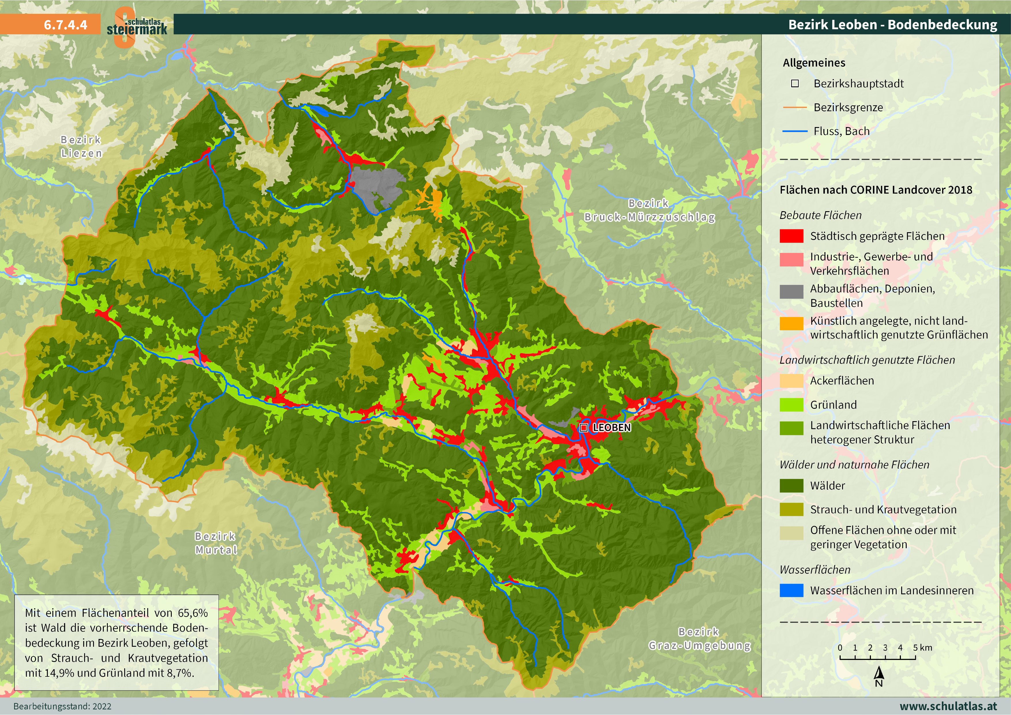 6.7.4.4 Leoben - Bodenbedeckung
