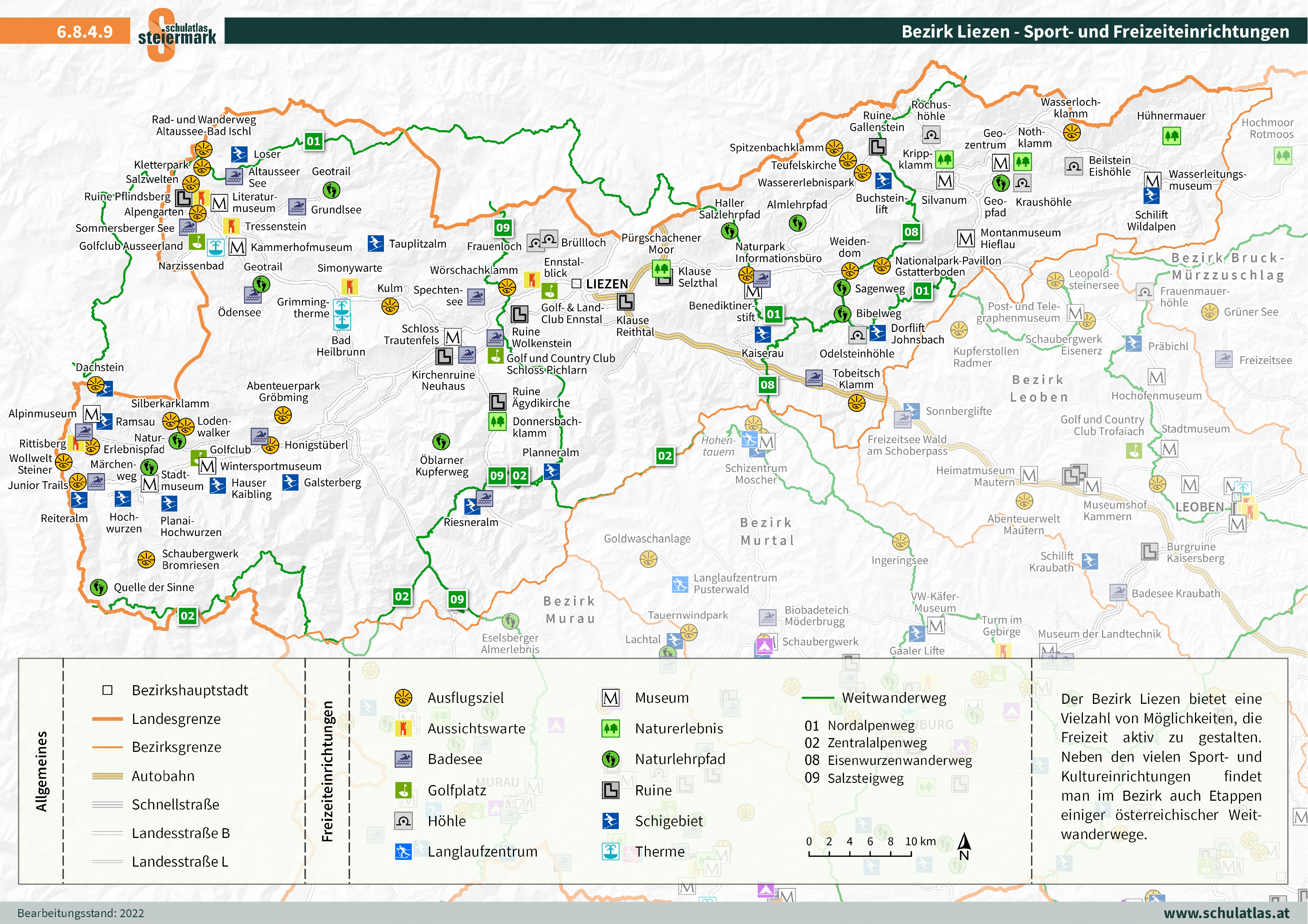 6.8.4.9 Liezen - Sport- und Freizeiteinrichtungen