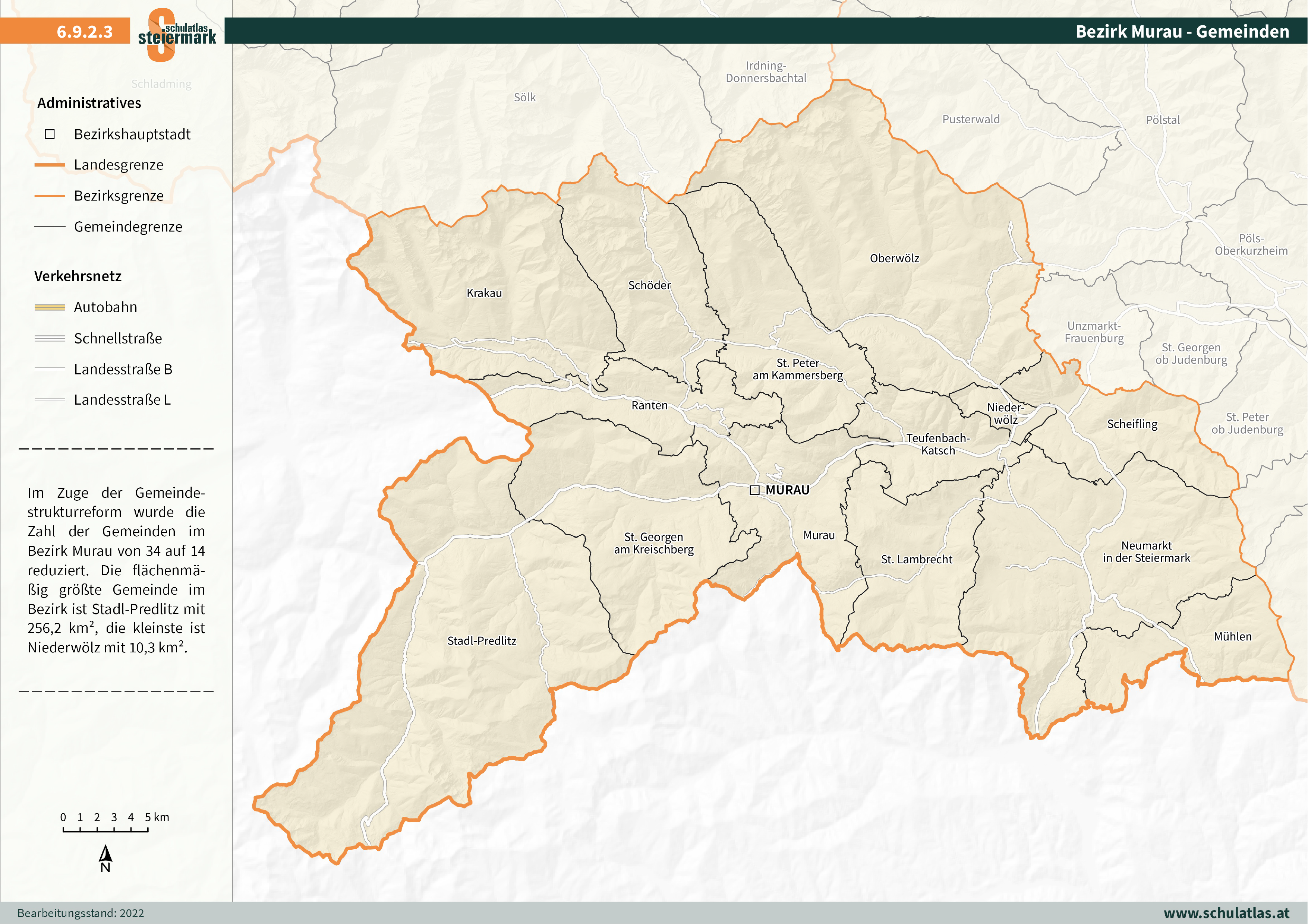 6.9.2.3 Murau - Gemeinden
