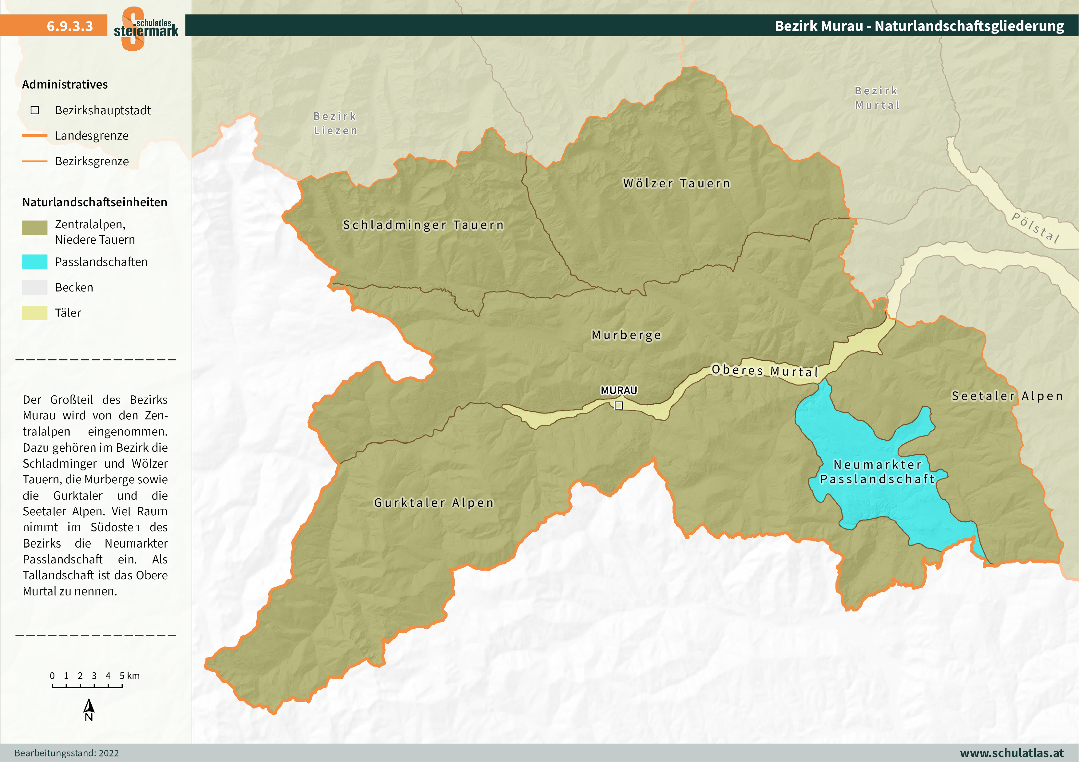 6.9.3.3 Murau - Naturlandschaftsgliederung