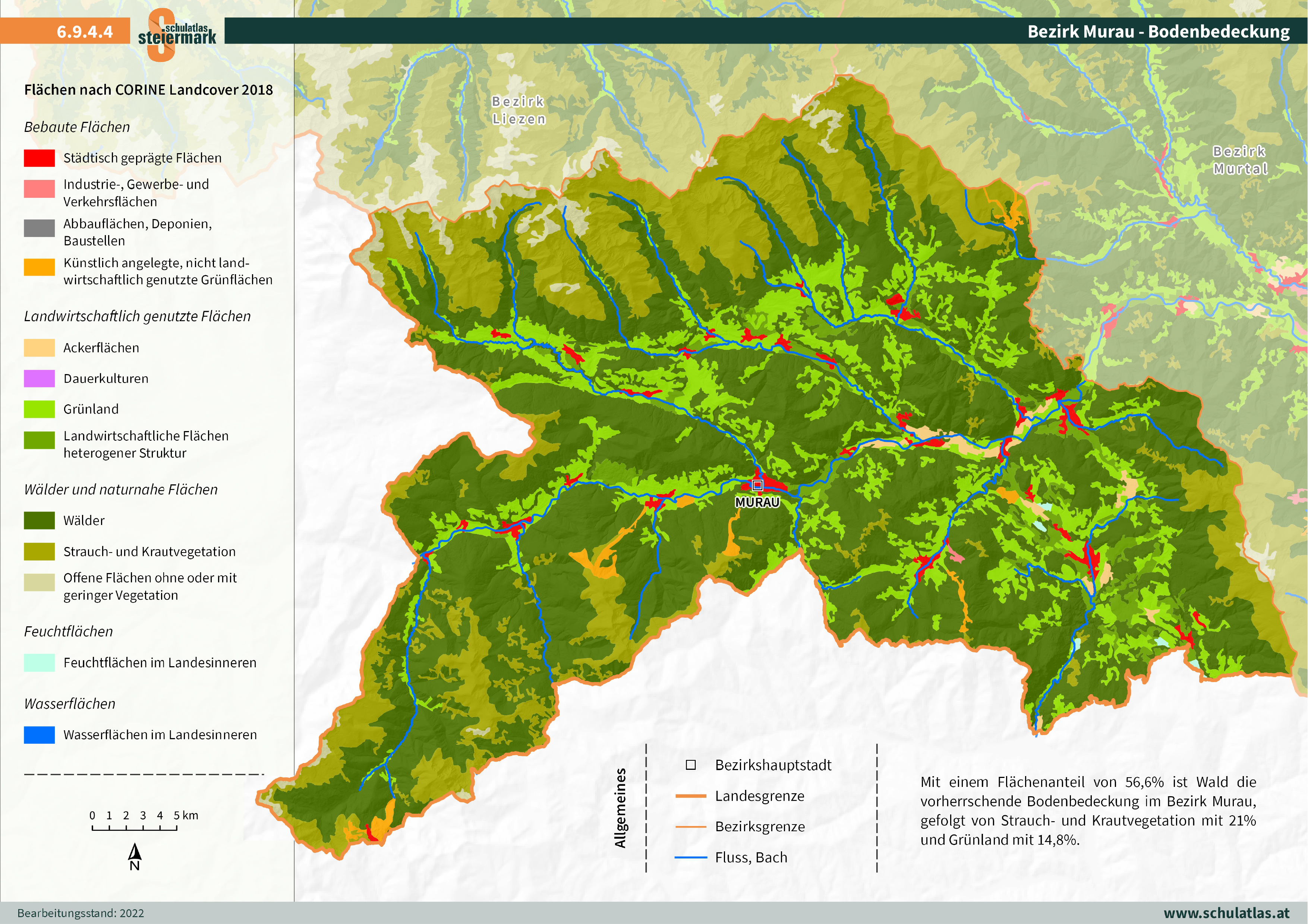 6.9.4.4 Murau - Bodenbedeckung