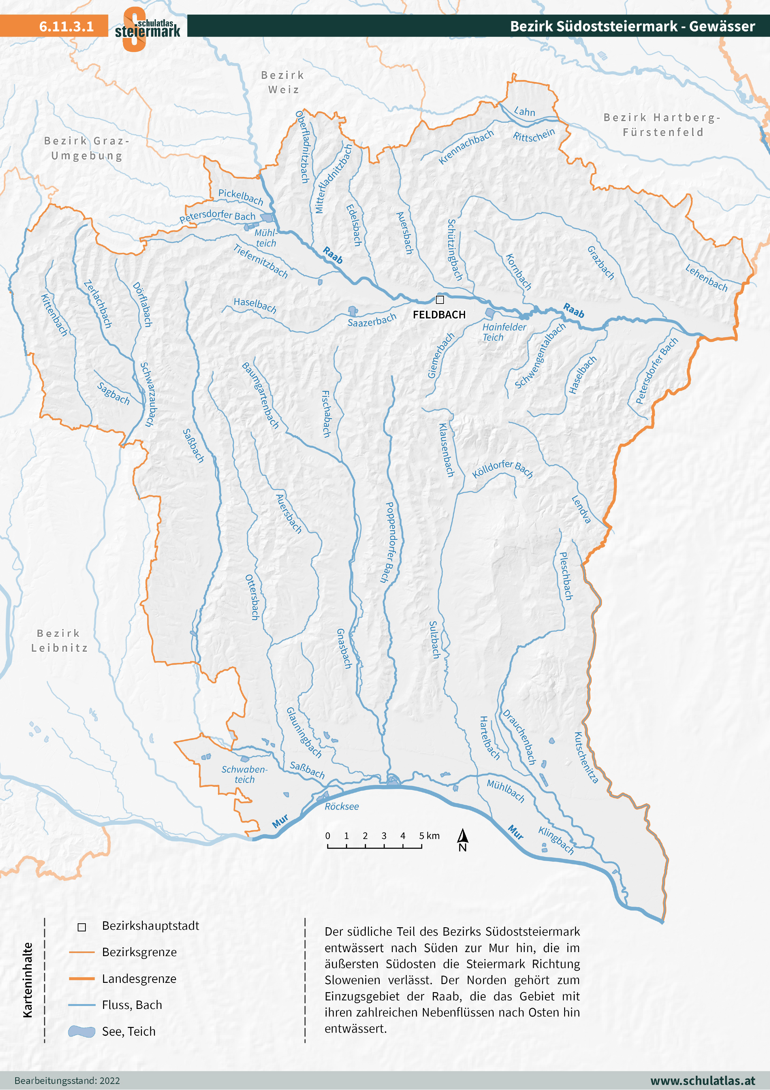 6.11.3.1 Südoststeiermark - Gewässer