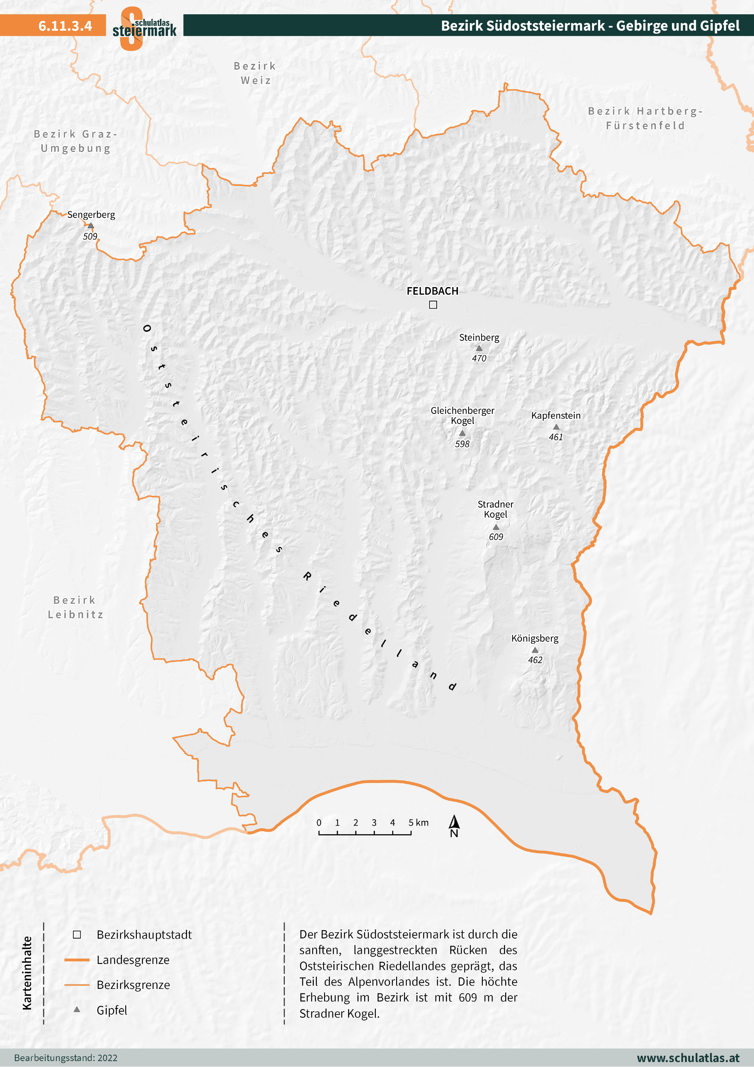 6.11.3.4 Südoststeiermark - Gebirge und Gipfel