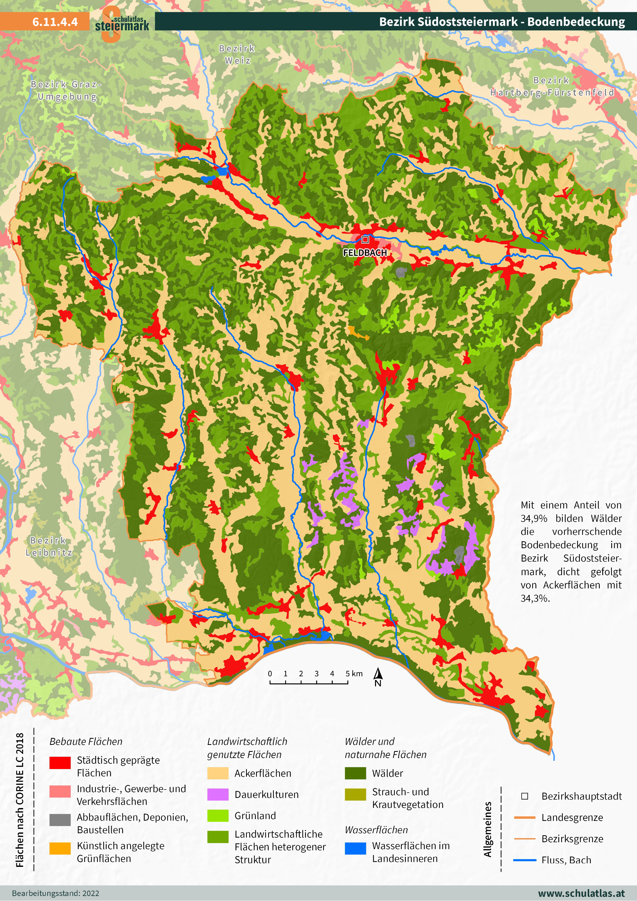 6.11.4.4 Südoststeiermark - Bodenbedeckung