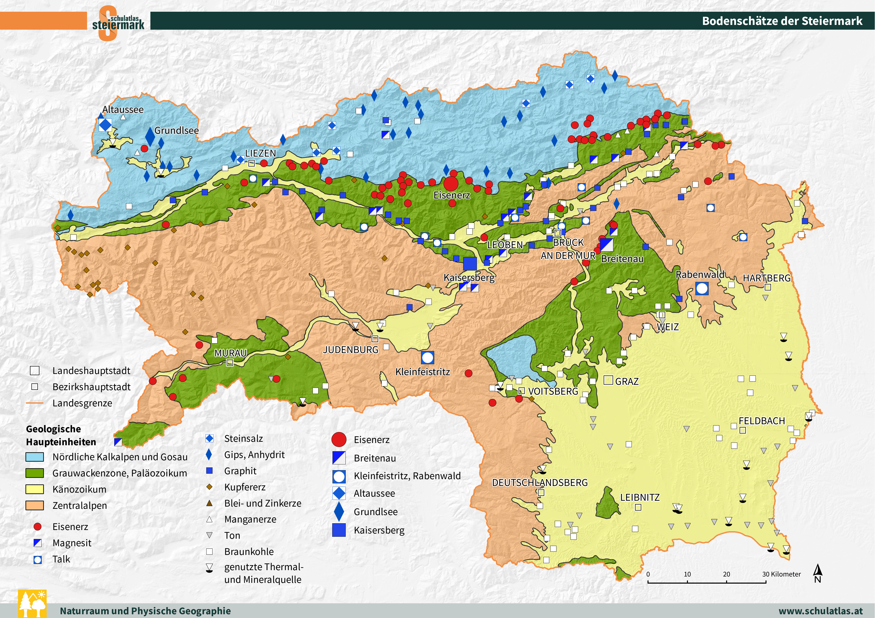 Bodenschätze der Steiermark
