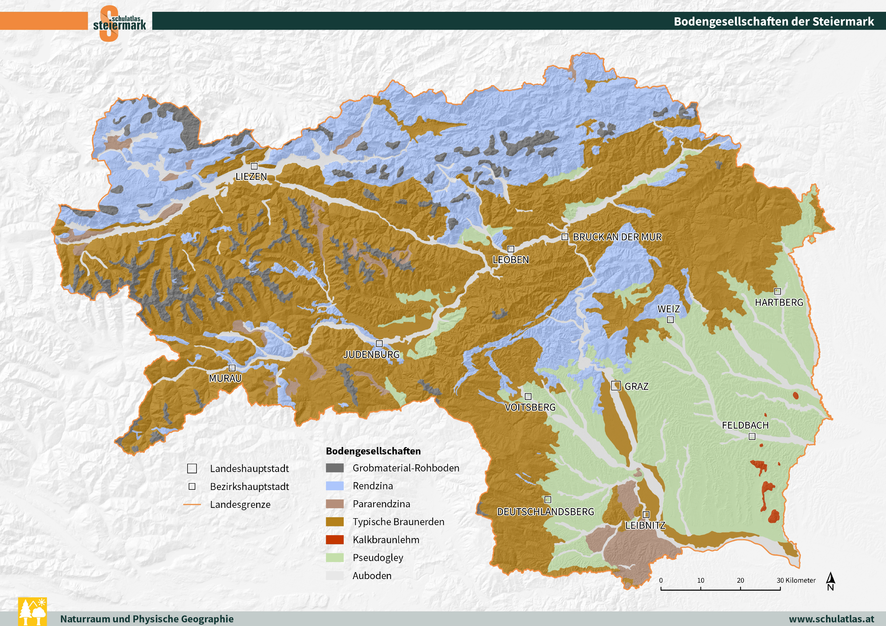 Bodengesellschaften der Steiermark