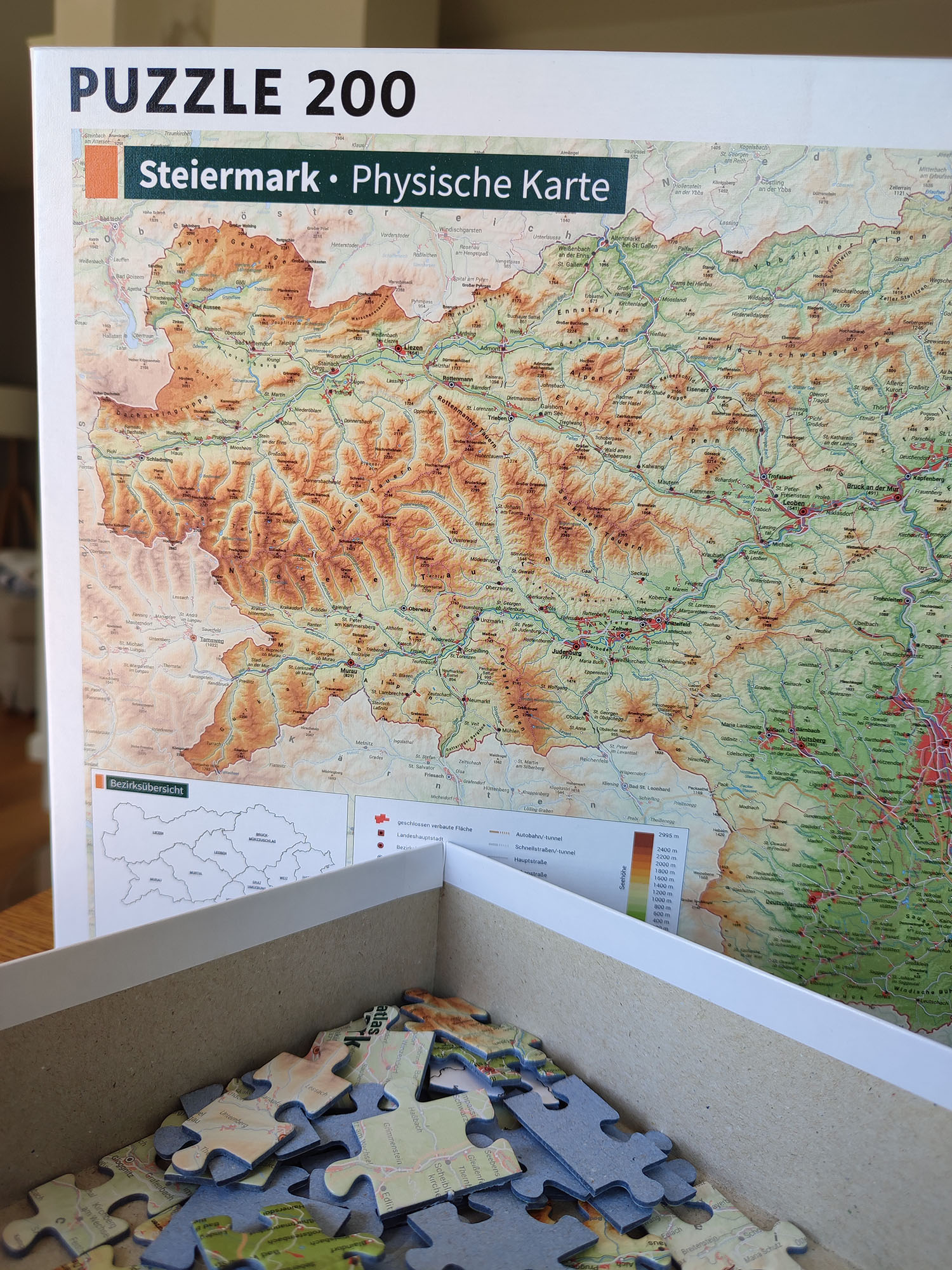 A4.2 - Schulatlas Steiermark PUZZLE